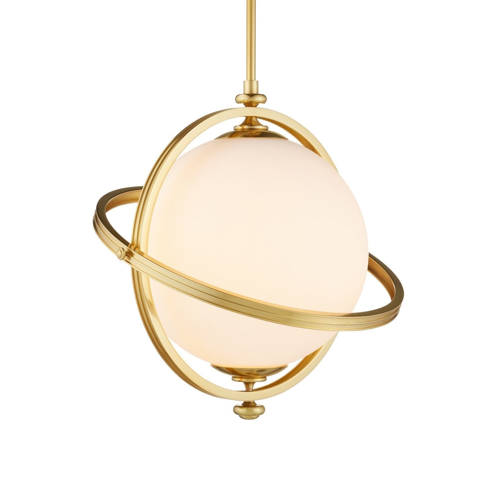 modern ring globe pendant