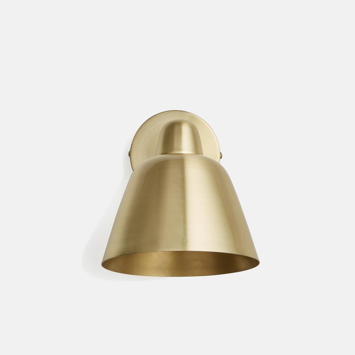 Brass Geo Wall Light