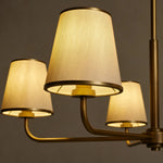 Adria Flax Round Chandelier