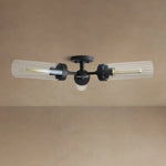 Andreas Flush Mount Black