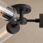 Andreas Flush Mount Black