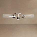 Andreas Flush Mount Nickel