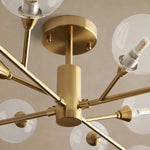 Apollo Flush Mount Brass