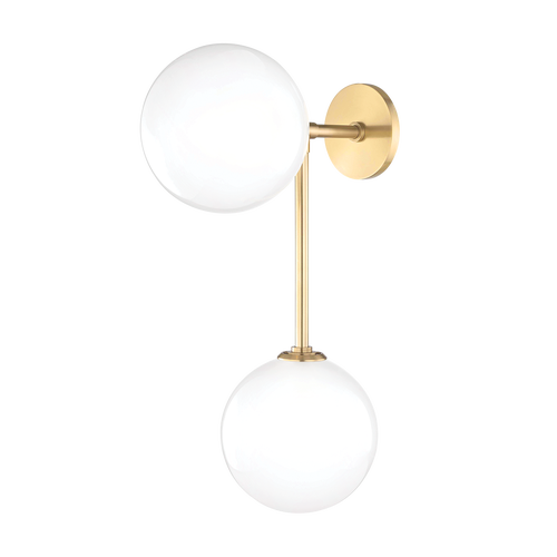 ashleigh glass wall sconce