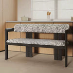 Bench Chair - Dining Chairs with Arms & Fabric Dining Chairs for Modern Dining