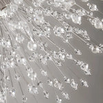 Dandelion Flush Mount Silver