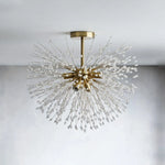 Dandelion Flush Mount Brass
