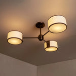 Daphne Fabric Flush Mount Ecru