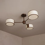 Daphne Fabric Flush Mount Ecru