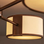 Daphne Fabric Flush Mount Ecru