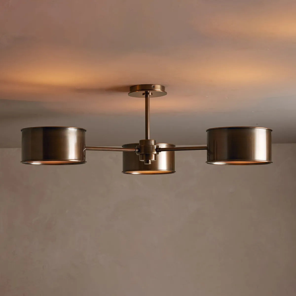 Daphne Metal Flush Mount