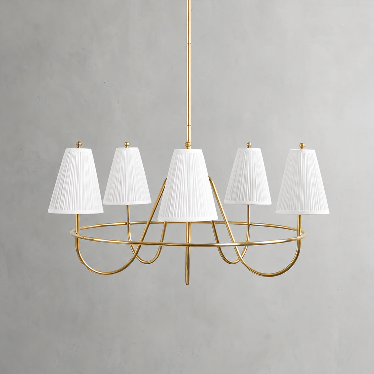 Georgiana Pleated Chandelier