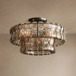 Ghiaccio Flush Mount Bronze Smoke