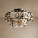 Ghiaccio Flush Mount Bronze Smoke