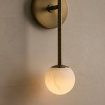 Girouette Double Sconce Antique Brass