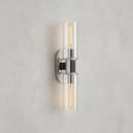 Harlin Double Sconce in Clear