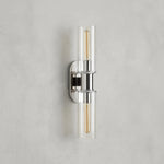 Harlin Double Sconce in Clear