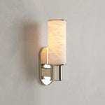 Harlin Sconce in Alabaster Nickel