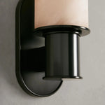 Harlin Sconce in Alabaster Bronze