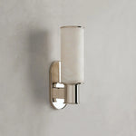 Harlin Sconce in Alabaster Nickel