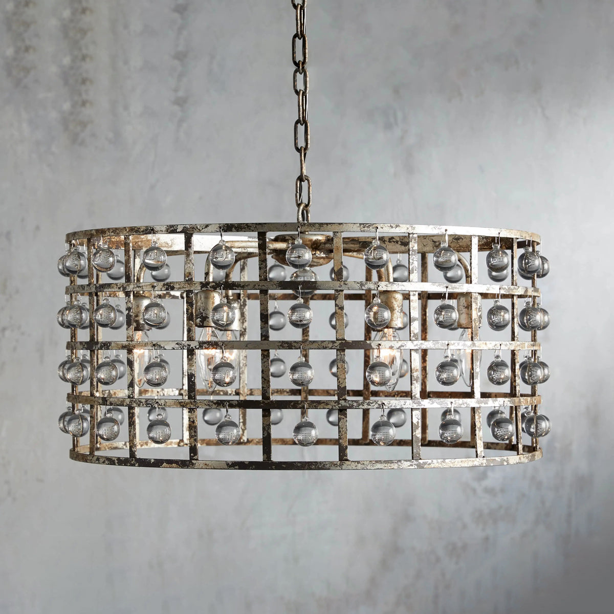 La Cage Round Chandelier