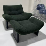 Plush Chair - Elegant Green Accent Chair & Lounge Chaise for Modern Comfort