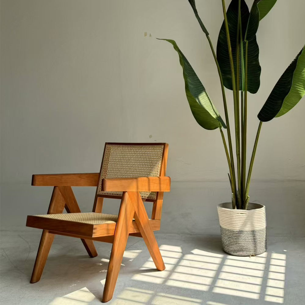 Rattan Chair Outdoor Recliner for Relaxing Comfortable Rattan Patio Furniture