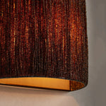 Romilly Beaded Sconce Brwon