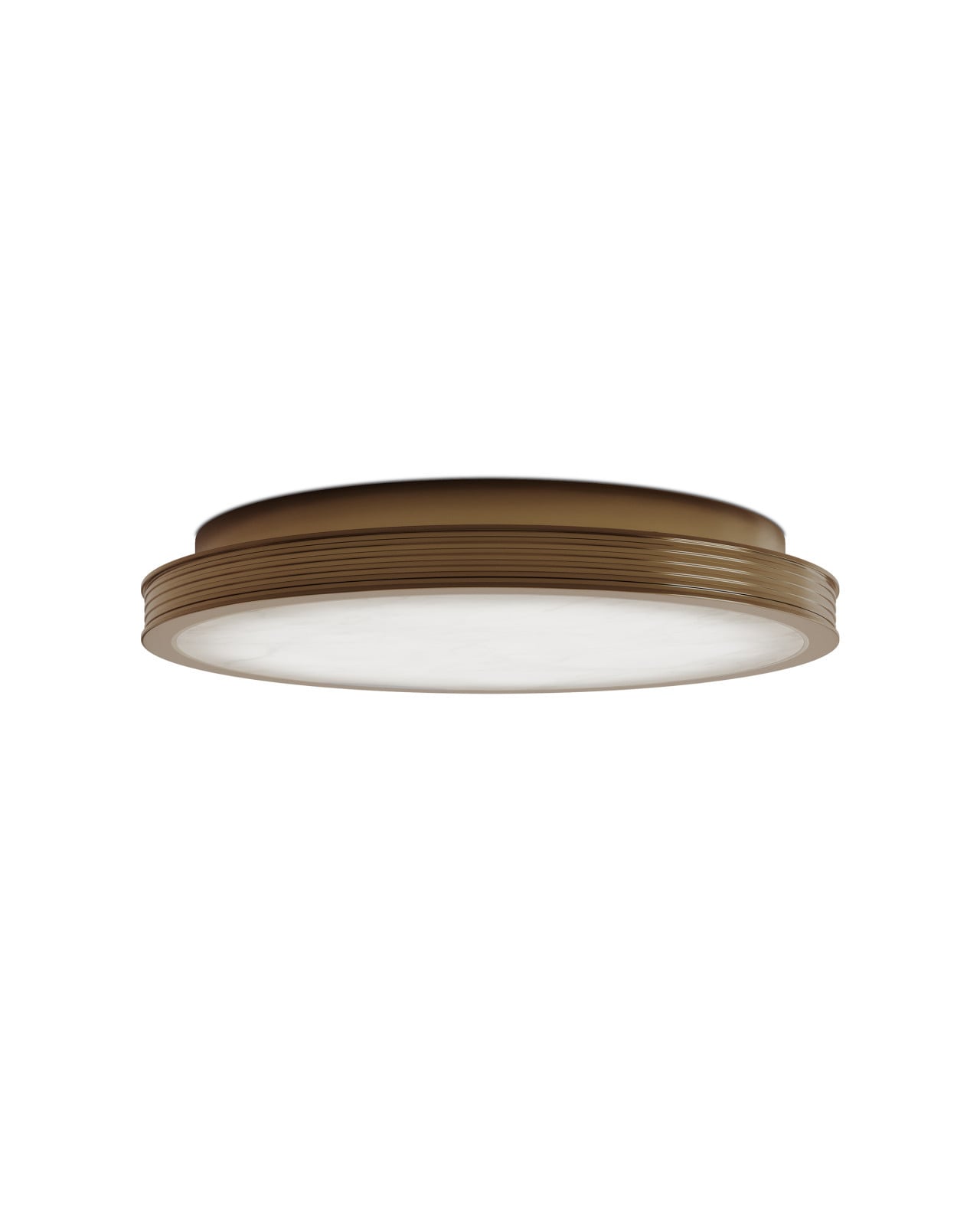 Aydan Small Brushed Brass Flush Mount
