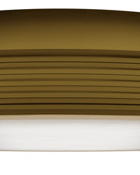 Aydan Small Polished Brass Flush Mount