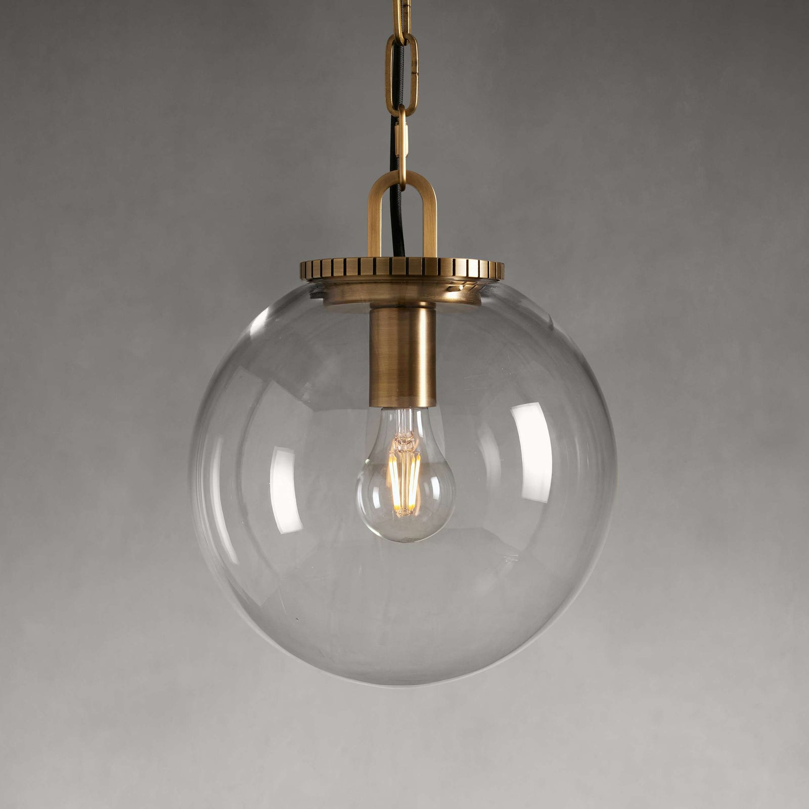 Wescott Globe Pendant with Rod