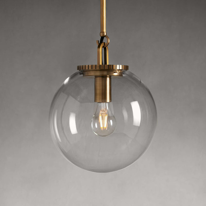 Wescott Globe Pendant with Rod