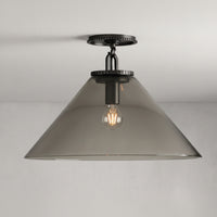 Wescott Cone Flush Mount