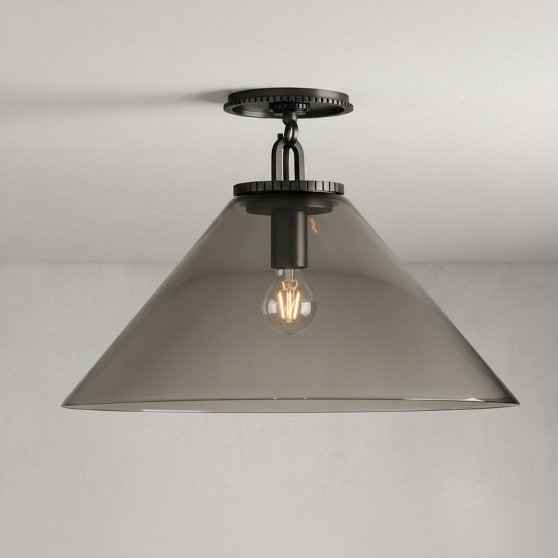 Wescott Cone Flush Mount