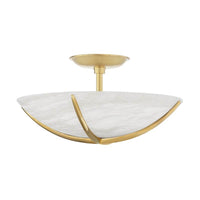 wheatley semi flush front view