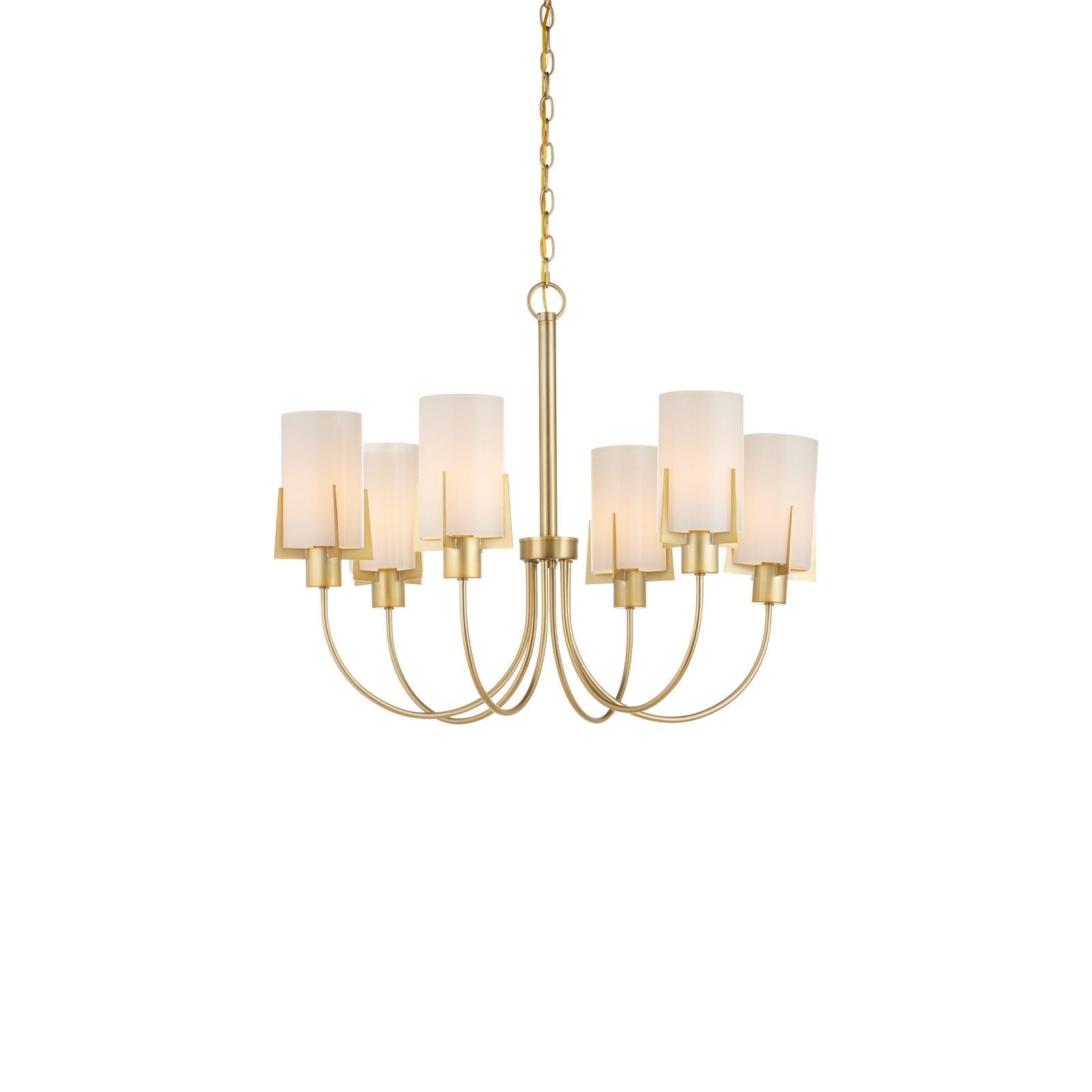 Macklin Brass Chandelier