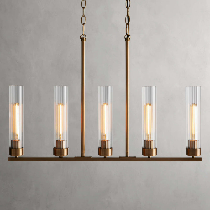 Andreas 5-Light Linear Chandelier