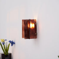 Marcell Refracted Glass Wall Sconce