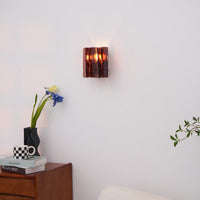 Marcell Refracted Glass Wall Sconce