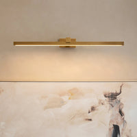 Brass Corinth Picture Light Sconce 36 inch