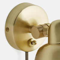 Brass Geo Wall Light