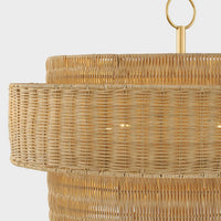 Danica Wicker Pendant