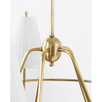 Georgiana Pleated Chandelier