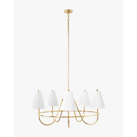 Georgiana Pleated Chandelier
