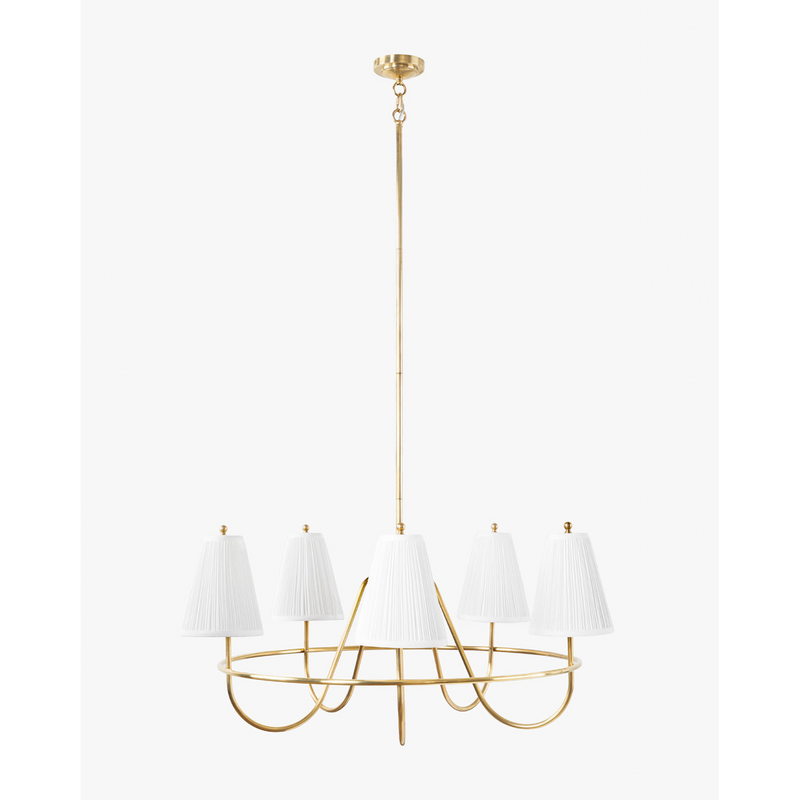 Georgiana Pleated Chandelier