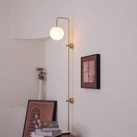 Aurelia Globe Plug In Wall Sconce