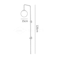 Aurelia Globe Plug In Wall Sconce
