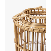 Handwoven Rattan Lantern