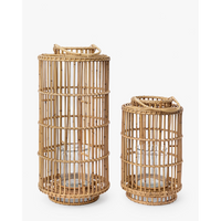 Handwoven Rattan Lantern