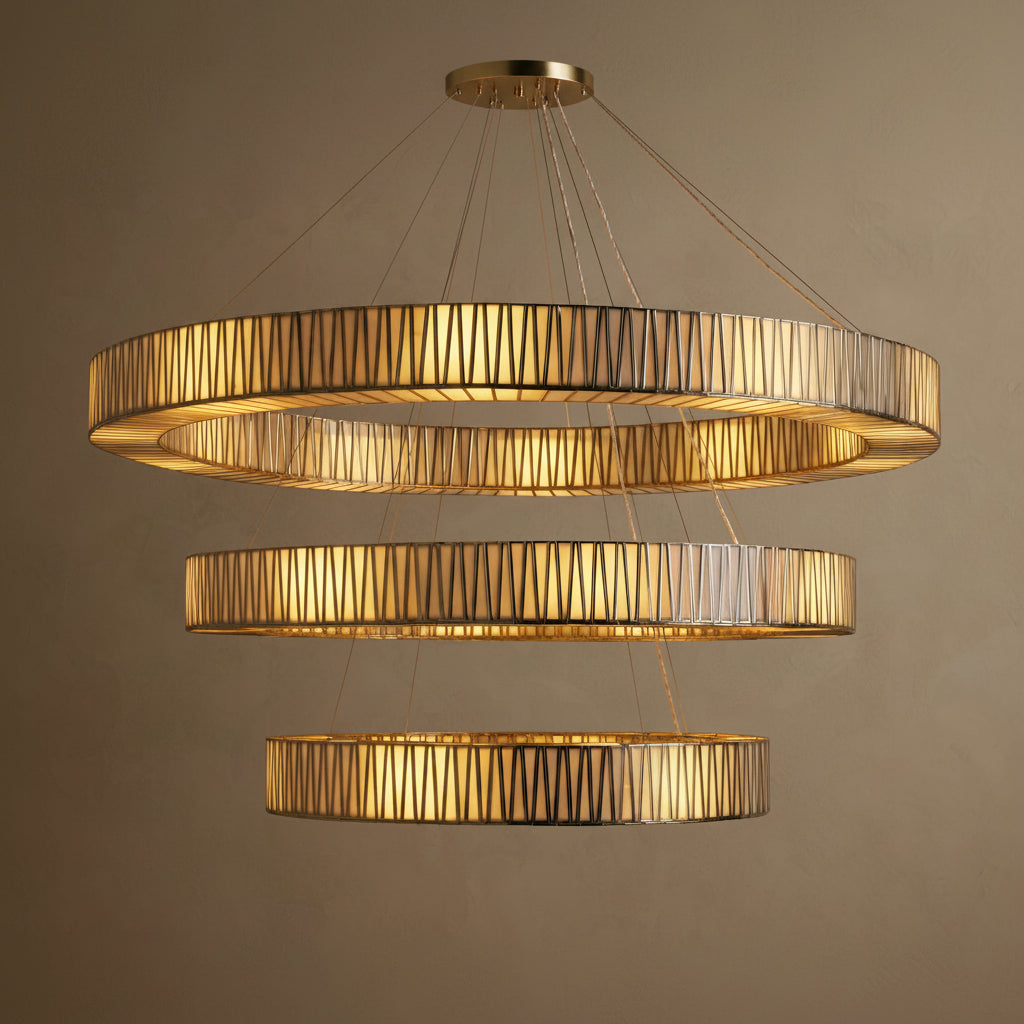 Jeunet 3-Tier Round Chandelier